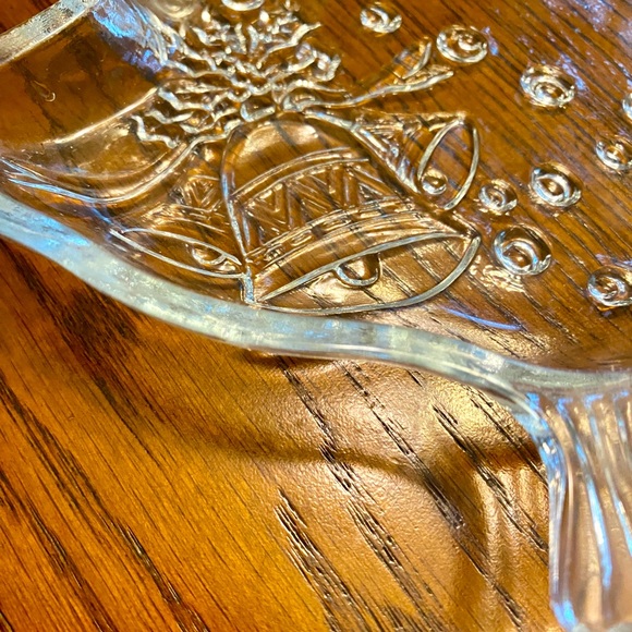 Clear Glass Christmas Plates - Picture 6 of 7